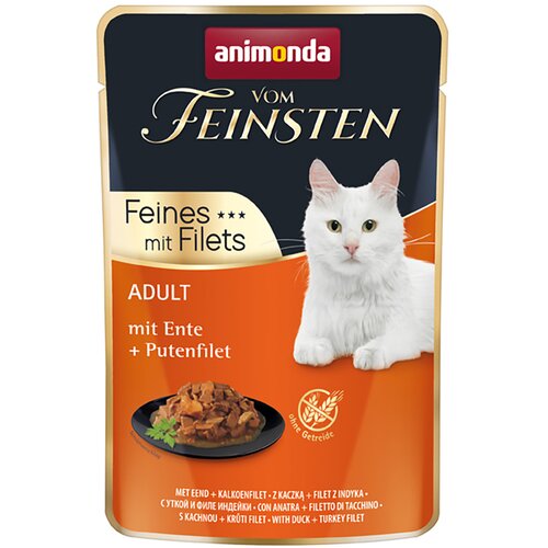  Varčno pakiranje animonda Vom Feinsten Adult 36 x 85 g - Raca & puranji file Cijene