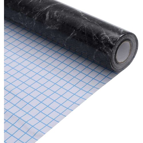  Naljepnice za namje&amp;scaron;taj samoljepljive mramor crne 90x500 cm PVC Slike