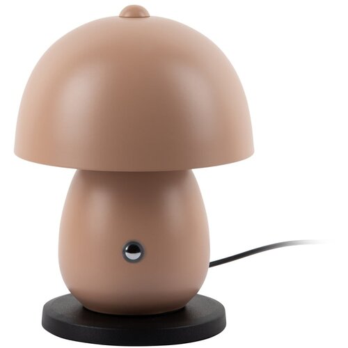 Leitmotiv Svetlo rjava LED namizna svetilka s kovinskim senčilom (višina 18 cm) Mono LED – Cene