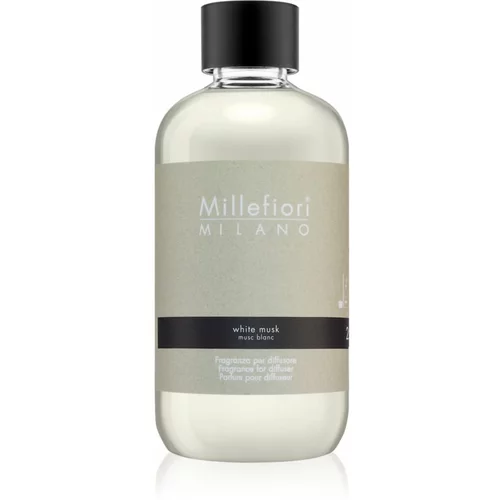 MILLEFIORI Natural White Musk nadomestno polnilo za aroma difuzor 250 ml