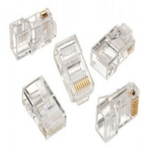 Gembird LC-8P8C-001/100 Modular plug 8P8C 30u&amp;quot; gold plated, 100 u pakovanju / CENA PO PAKOVANJU Slike