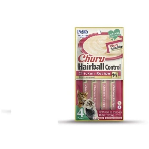 Inaba churu hairball control za mačke - piletina 4x14g Cene