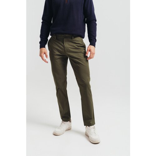 Legendww muške maslinasto zelene poslovne pantalone 1604-8604-48 Cene
