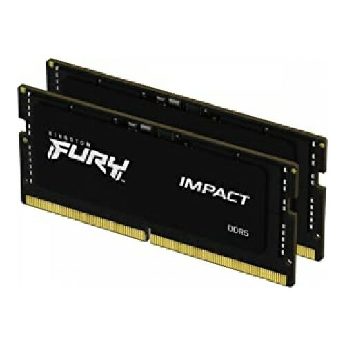 Kingston Fury Impact DDR5 32GB (2x16GB) SO-DIMM 4800MHz KF548S38IBK2-32 Slike