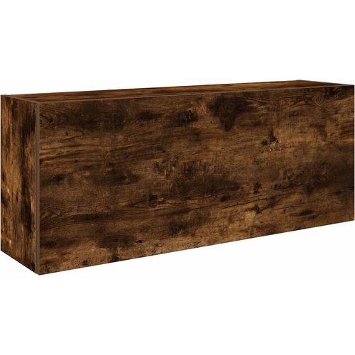 Maison Chic Kopalni&amp;scaron;ka stenska omarica - Kopalni&amp;scaron;ke omarica dimljen hrast 100x25x40 cm inž. les iu275, (22063983) Slike