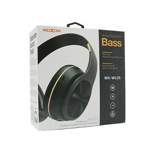 Moxom MX-WL05 Bluetooth crne slušalice Slike