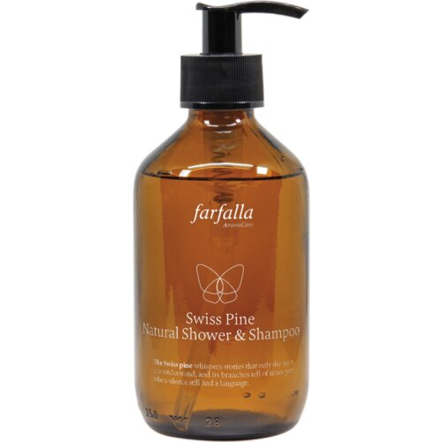 farfalla Swiss Pine Natural Shower & Shampoo - 250 ml Cene