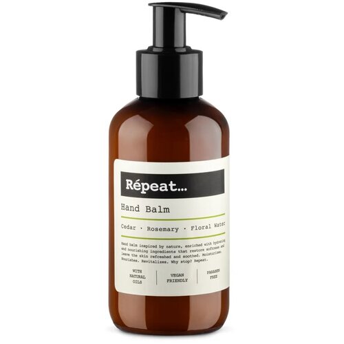 R&amp;eacute;peat&amp;hellip; Cedar krema za ruke 200ml Slike