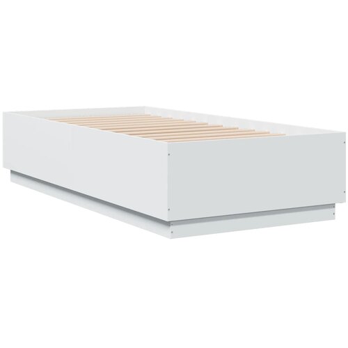 vidaXL Okvir za krevet bijeli 90x190 cm konstruirano drvo Cene
