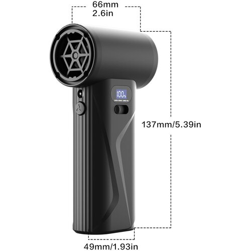 INF Ročni mini pihalnik prahu &amp;ndash; brezžični 110000 RPM, 4000mAh, (5000335667) Slike