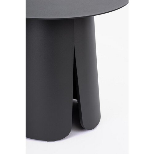 BIZZOTTO Aluminijasta okrogla vrtna mizica &amp;oslash; 45 cm Bryan &amp;ndash; Slike