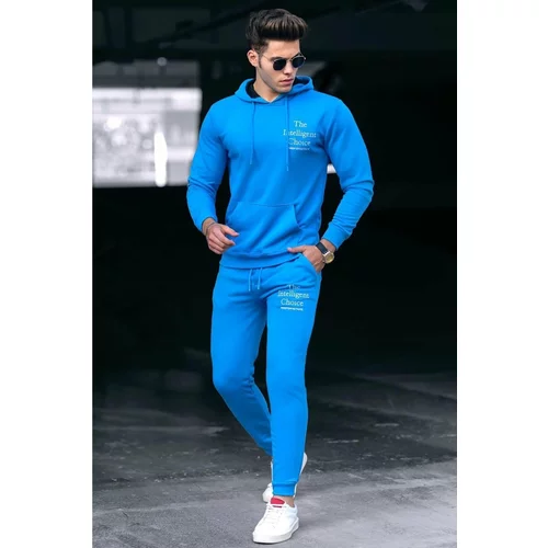 Madmext Sports Sweatsuit Set - Blue - Relaxed fit