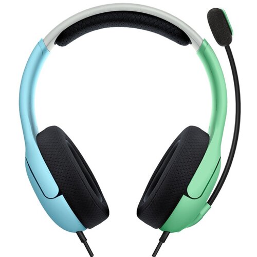 Nintendo slu&scaron;alice switch wired headset LVL40 blue/green Cene