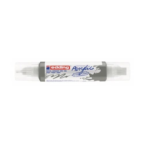  Akrilni marker E-5400 double-liner sa dva vrha Edding antracit Cene