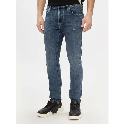 G-star Raw Jeans hlače Revend Fwd D20071-C051-G120 Modra Skinny Fit