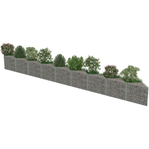  Gabionski zid od pocinčanog čelika 630 x 30 x 50 cm Slike