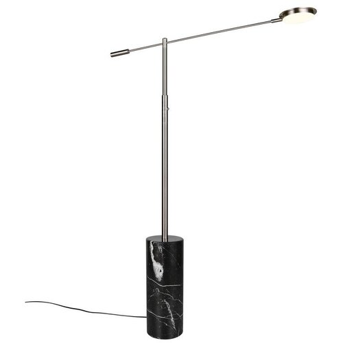 Trio Select Crna/u srebrnoj boji LED stojeća svjetiljka (visina 145 cm) Fiore &amp;ndash; Slike