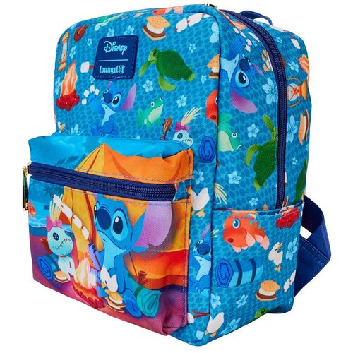 Loungefly Disney Stitch Kampiranje Slatki&amp;scaron;i 24cm Mini Ruksak Slike