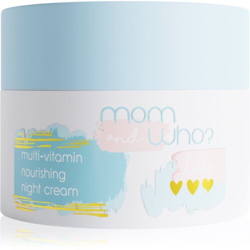 Nacomi Mom &amp;amp; Who Kids hranilna nočna krema za otroke 50 ml Slike