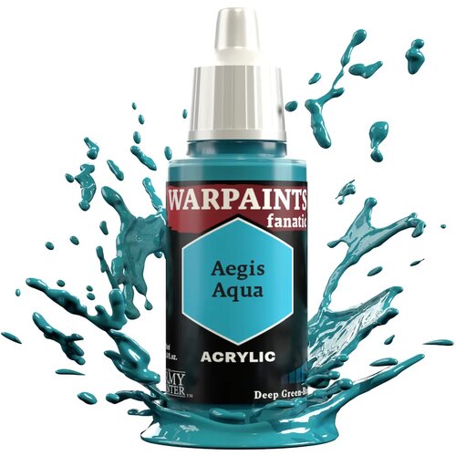 The Army Painter Warpaints Fanatic: Deep Green-Blues - Aegis Aqua Cene
