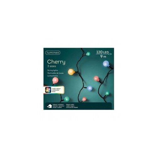 Spoljašnje Led novogodišnje lampice Cherry Multi L900cm Lumineo 494659 Slike