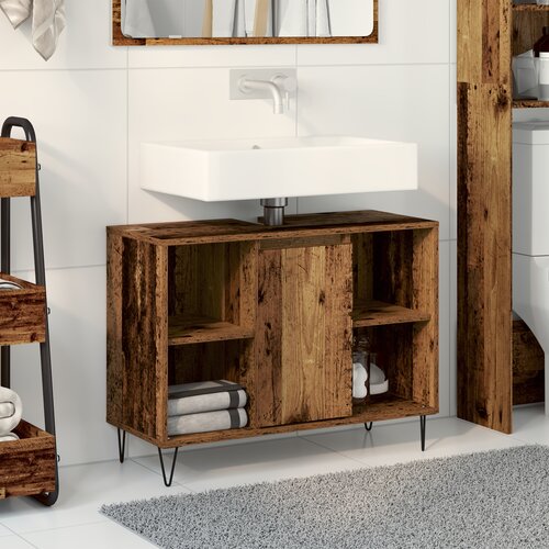 vidaXL Old Wood Cabinet Staro drvo Konstruirano drvo Srednje veličine Cijene