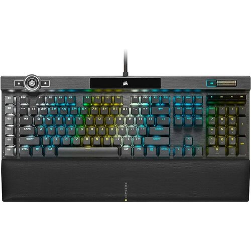 Corsair K100 RGB Keyboard Optical-Mechanical Gaming OPX Switch, Black Slike