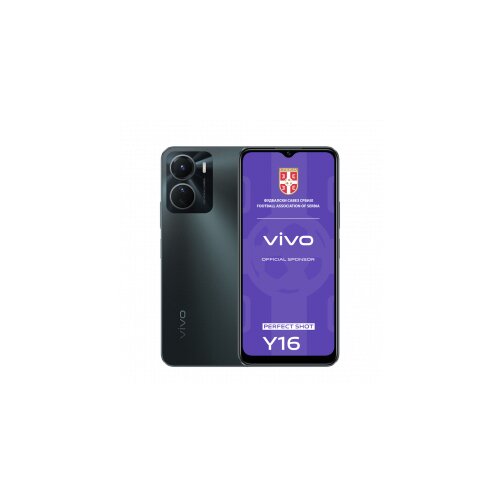 Vivo Y16 4GB/128GB elegant black mobilni telefon Slike