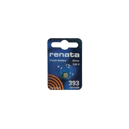 Renata Gumbna baterija 393 srebrovo-oksidna SR48 primerna za visoke tokove 80 mAh 1.55 V\, 1 kos, (20430826) Cene
