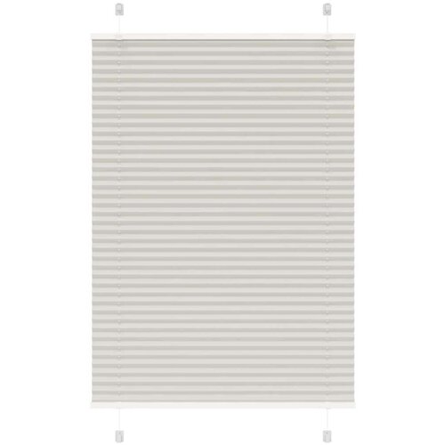 vidaXL Plisirana roleta svijetlosiva 90x100 cm širina tkanine 89,4 cm Cene