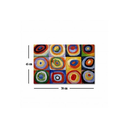 Wallity Slika na zidu na platnu 45x70cm Slike