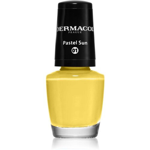 Dermacol Mini lak za nohte odtenek 01 Pastel Sun 5 ml Cene