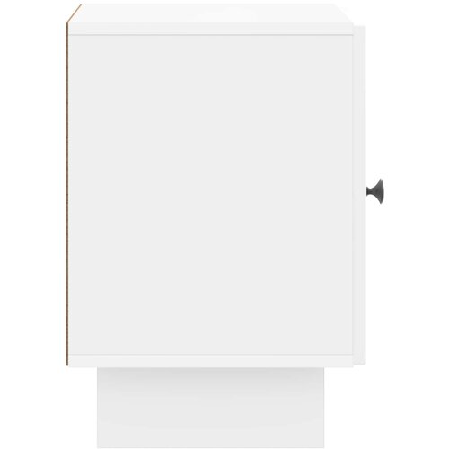  Noćni ormar 2 pcs Bijela visokog sjaja 43 x 34,5 x 50 cm Slike