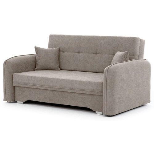 ELTAP Bež sklopiva/s prostorom za odlaganje sofa od šenila 155 cm Laine – Cijene