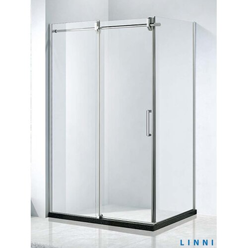 Linni tu&scaron; kabina elegance leva srebrni ram 70x140x200cm providno staklo 8mm Cene