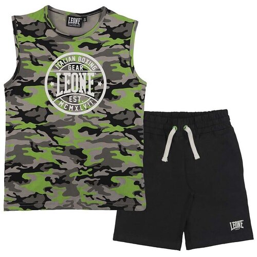 Leone 1947 Otro&scaron;ki kompleti Boy Sets Tank + Bermuda Military Fluo Večbarvna Cene