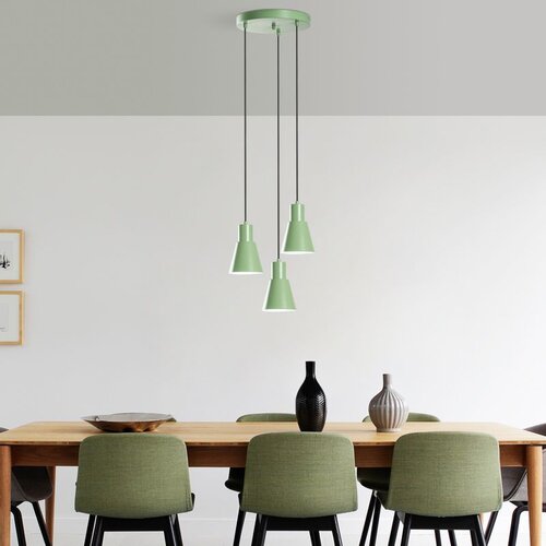 Opviq Luster Konikkem-6357-3, 75-114cm, 40 cm, 3xE27, Zeleni Cene