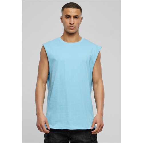 UC Men Baltic blue sleeveless t-shirt with open brim Cene