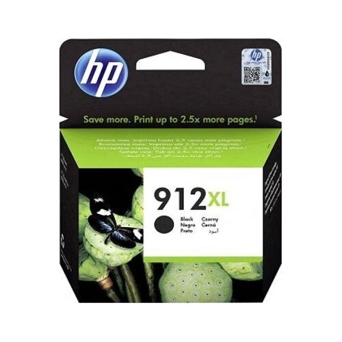 HP 912XL Visoko donosna črna originalna kartu&amp;scaron;a s črnilom 1 kos Visok (XL) donos Črna Slike