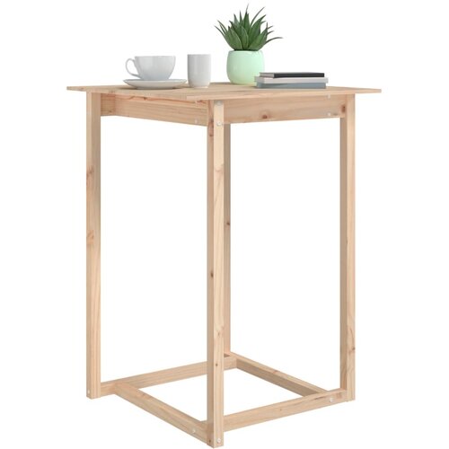  Barski stol 80 x 80 x 110 cm od masivne borovine Slike