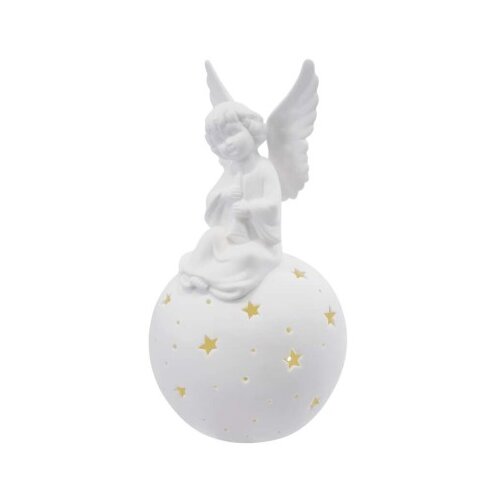  Keramični angel LED, 29 cm, 2x AA, notranje, topla bela Cene