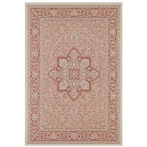 NORTHRUGS crveno-bež vanjski tepih Anjara, 160 x 230 cm