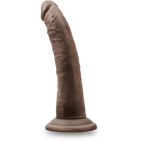 Blush Dr. Skin Plus 7 Inch Posable Dildo Chocolate Slike