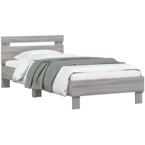  Okvir kreveta s uzglavljem Siva Sonoma 80 x 200 cm - Siva Sonoma Slike