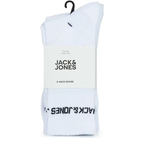Jack & Jones jacbasic logo tennis X5 bijela