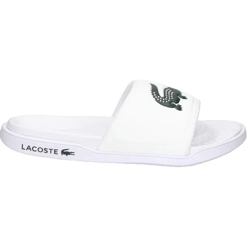 Lacoste Sandali & Odprti čevlji Crocro Dualiste Slide Bela