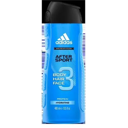 Adidas AFTER SPORT MAN SHOWER GEL FOR BODY AND HAIR 400 ML
