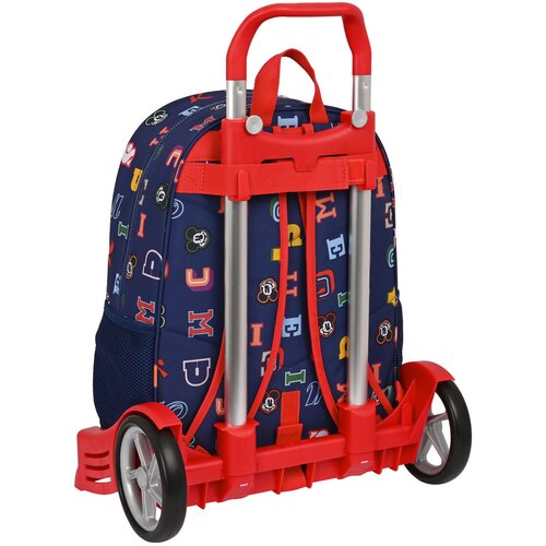  &amp;Scaron;kolski Ruksak s Kotačima Mickey Mouse Clubhouse Only one Mornarsko plava 33 x 42 x 14 cm Slike