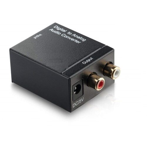 Optimus Audio Konverter (Digitalni na Analogni RCA, crni) Cijene
