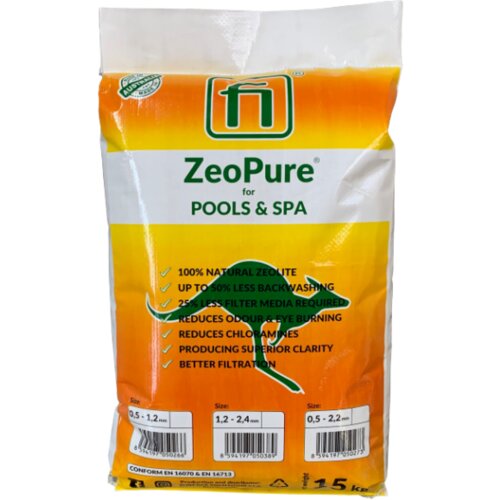 ZeoLite ZeoPure Zeolit, 0.5-1.2mm, 15 kg Slike